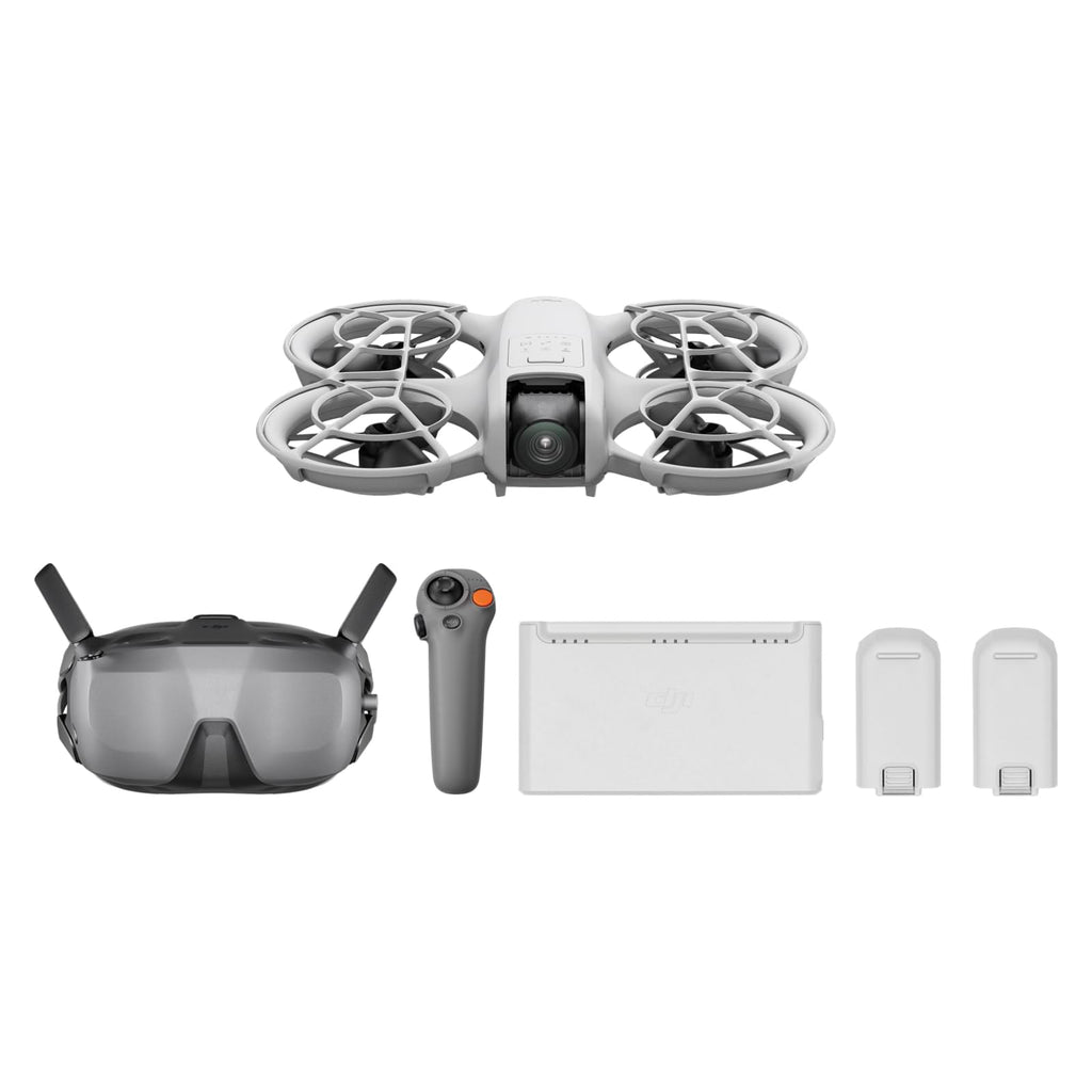 DJI Neo Motion Fly More Combo, Mini Drone with 4K UHD Camera for Adults, 135g Self Flying Drone that Follows You, Palm Takeoff, Subject Tracking, QuickShots, with RC Motion 3 and 3 Batteries