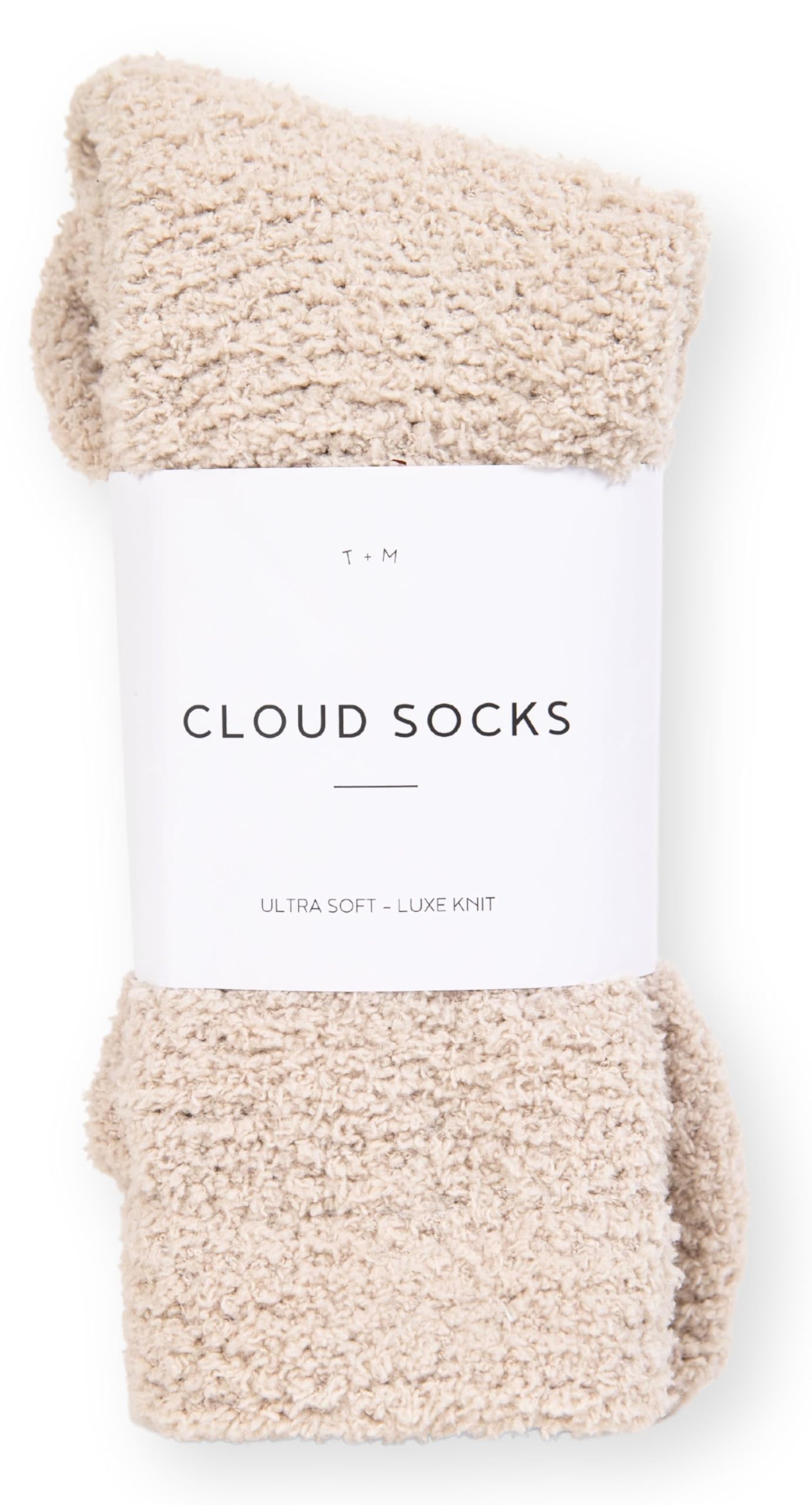 Unboxme Gifts Cloud Socks Fuzzy Socks for Women & Men – Ultra Soft Sleep Socks, Warm Fluffy Slipper Socks, Valentine's Day Gift, One Size 6-12