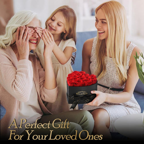 Auoasl 16 Preserved Flowers Rose Birthday Gifts for Women Her Mom Wife Girlfriend Grandma on Valentines Mothers Day Christmas Anniversary Romantic