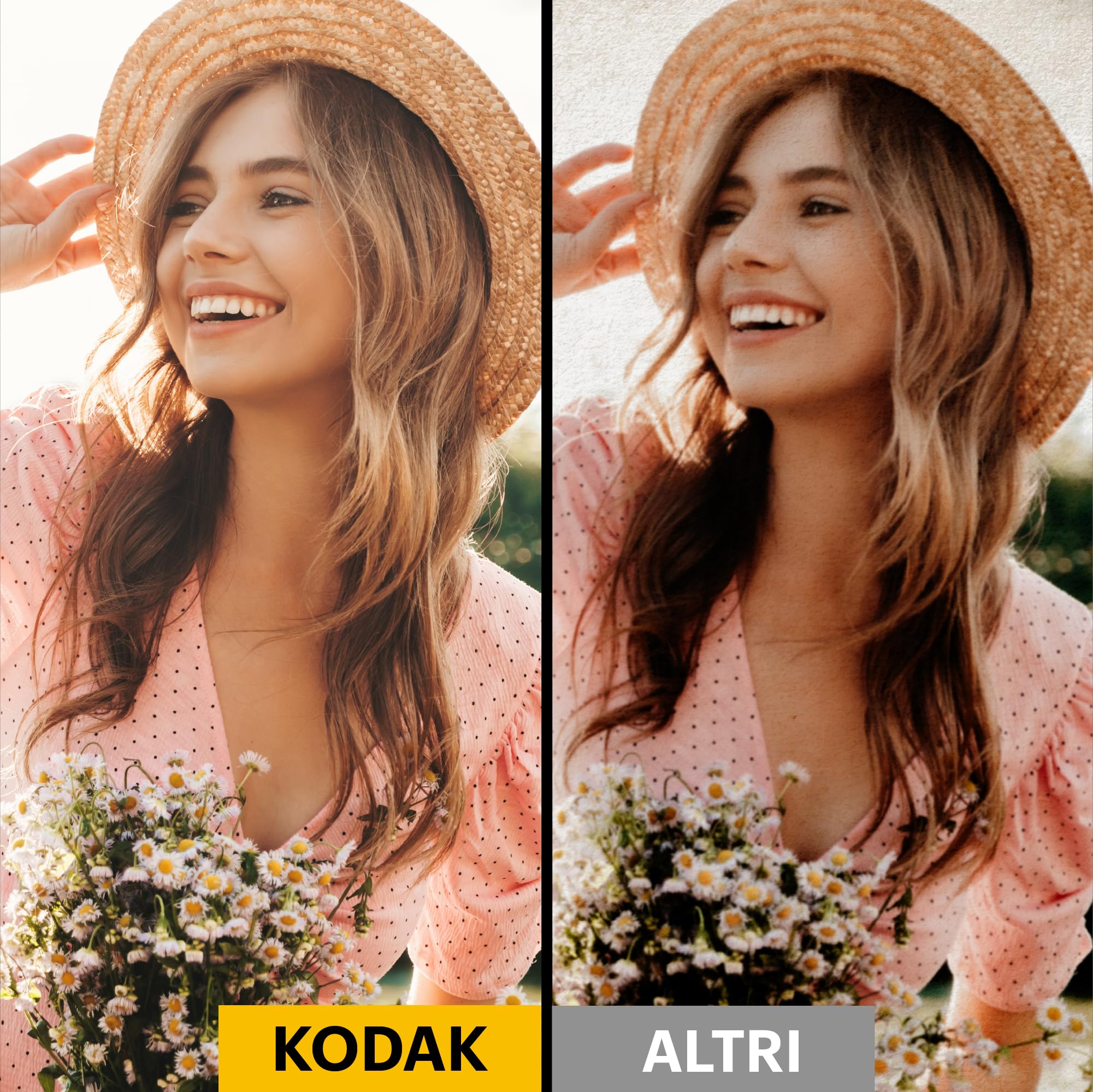 KODAK Dock Plus 4PASS Instant Photo Printer, 4x6” Portable Picture Printer, Bluetooth & Dock 2-in-1 Home and Gift Printer for iPhone & Android, 50 Sheets Bundle